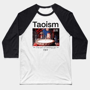 Taoism Religion Design Baseball T-Shirt